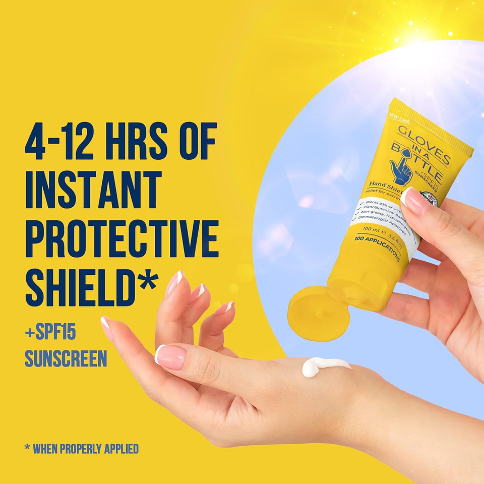 Gloves In A Bottle Shielding Lotion and Sunscreen SPF 15, 3.4 ounces (Set of 2)