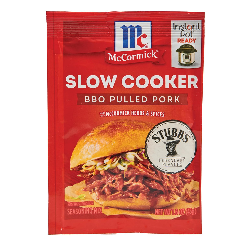 Mccormick Slow Cooker Bbq Pulled Pork Seasoning Mix, 1.6 Oz