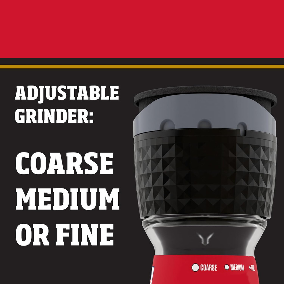 Mccormick Garlic Pepper Seasoning Grinder, 1.23 Oz (Pack Of 6)