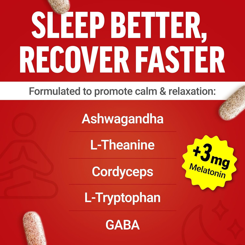 Force Factor Test X180 Pm Testosterone Booster For Men, Overnight Testosterone Supplement To Build Muscle, Increase Strength, And Promote Deeper, Healthier Sleep And Recovery, 120 Tablets