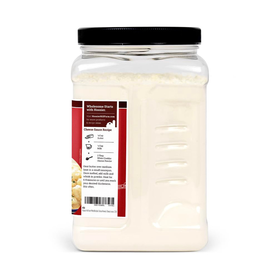 Hoosier Hill Farm White Cheddar Cheese Powder, 2LB (Pack of 1)