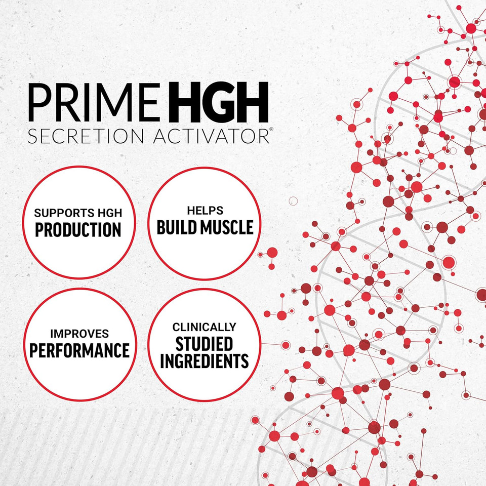 Force Factor Prime Hgh Secretion Activator, Hgh Supplement For Men With Clinically Studied Alphasize To Help Trigger Hgh Production, Increase Workout Force, And Improve Performance, 75 Capsules