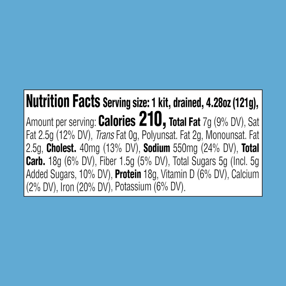 Starkist Lunch To-Go Chunk White Mix Your Own Tuna Salad, 4.48 Oz, Pack Of 12