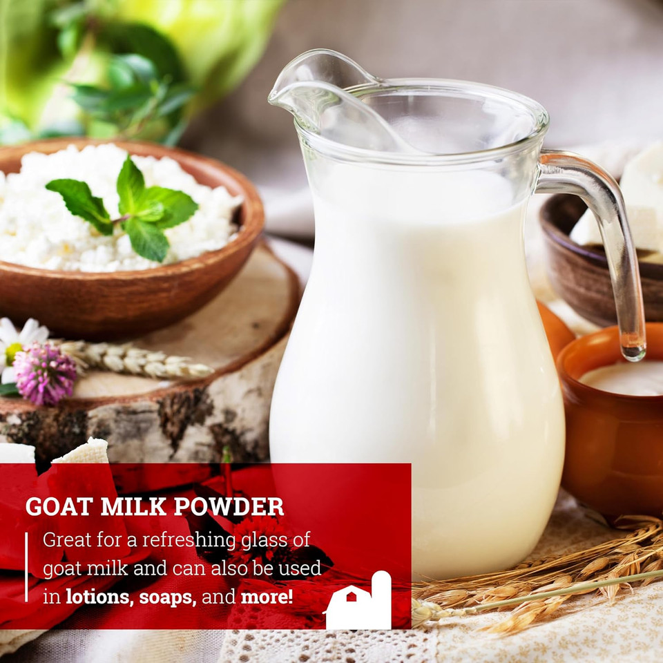 Hoosier Hill Farm Goat Milk Powder, 5Lb (Pack Of 1)