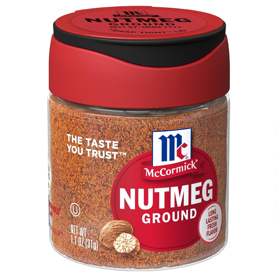 McCormick Ground Nutmeg, 1.1 oz (Pack of 6)