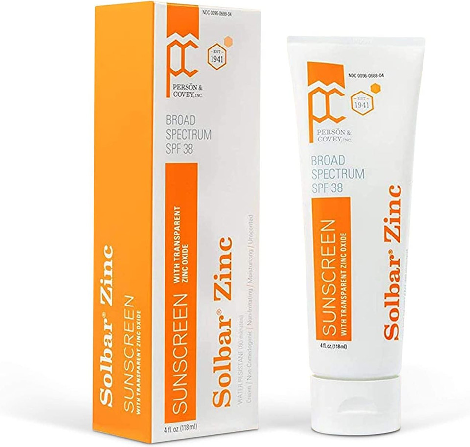 Solbar Zinc Sun Protection Cream Spf 38 4 Oz (Pack Of 4)