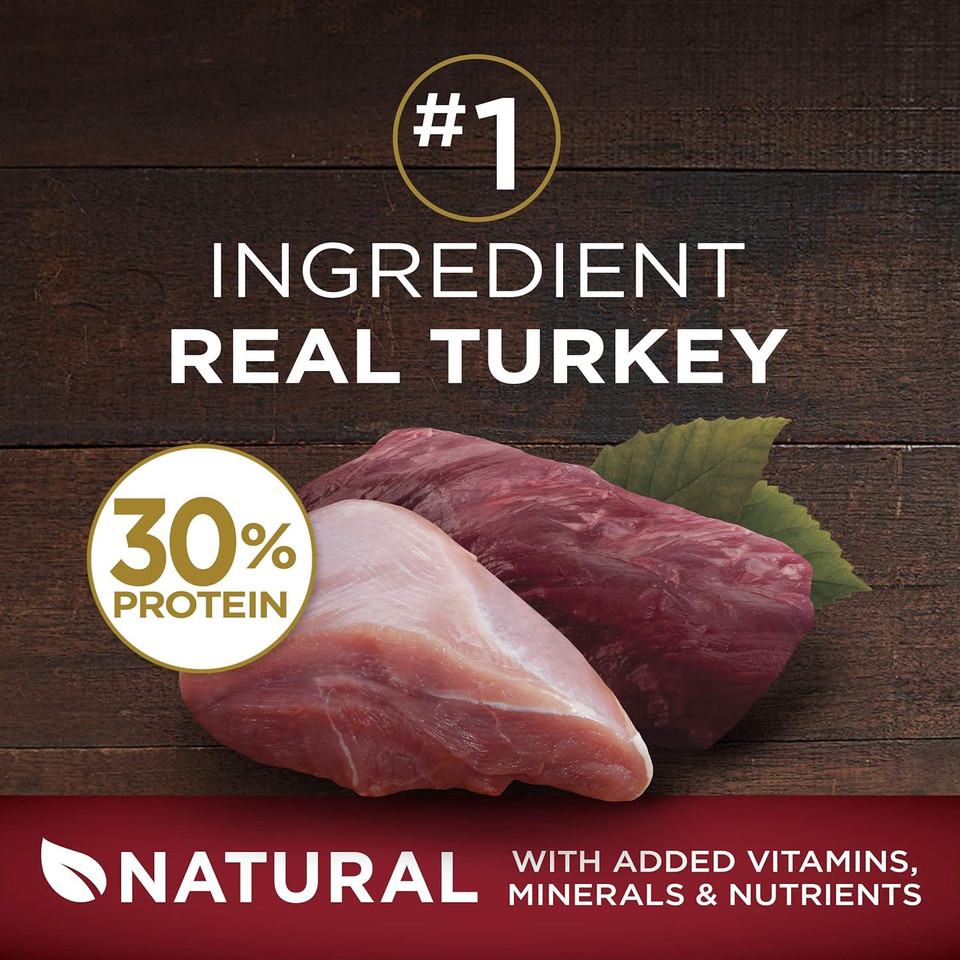 Purina One True Instinct With A Blend Of Real Turkey And Venison Dry Dog Food - 15 Lb. Bag