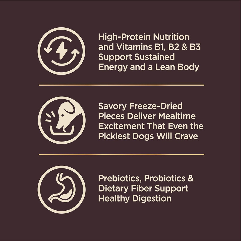 Wellness Core+ Grain-Free Dry Dog Food, Natural Ingredients, Made In Usa With Real Freeze-Dried Meat (Adult, Ocean, 18 Lbs)