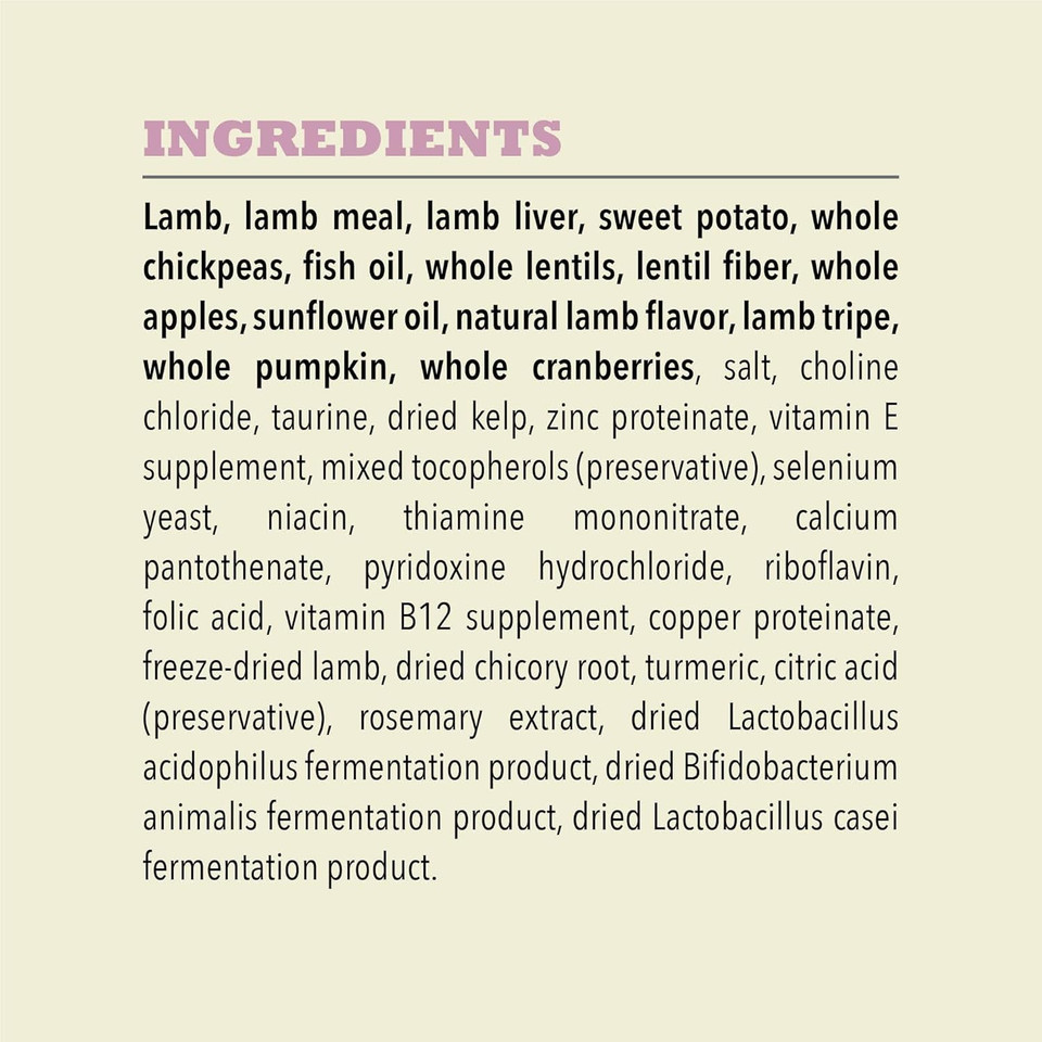 Acana Singles Limited Ingredient Dry Dog Food, Grain Free Lamb & Apple Dog Food Recipe, 4.5Lb