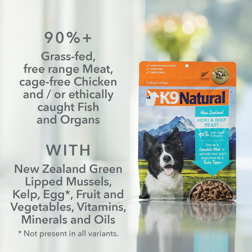 K9 Natural Grain-Free Freeze-Dried Dog Food Topper Chicken 3.5Oz