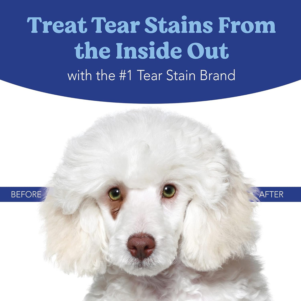 Angels' Eyes Natural Tear Stain Prevention Chicken Powder For Dogs | All Breeds | No Wheat No Corn | Daily Support For Eye Health | Proprietary Formula |Limited Ingredients | Net Contents 75G
