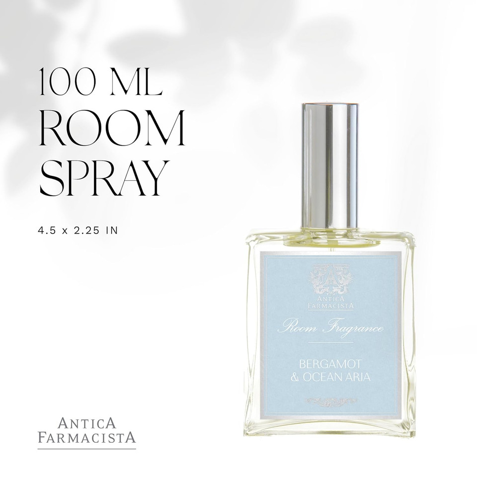 Antica Farmacista Room Spray, Bergamot And Ocean Aria Home Ambiance, 3.4 Fl Oz
