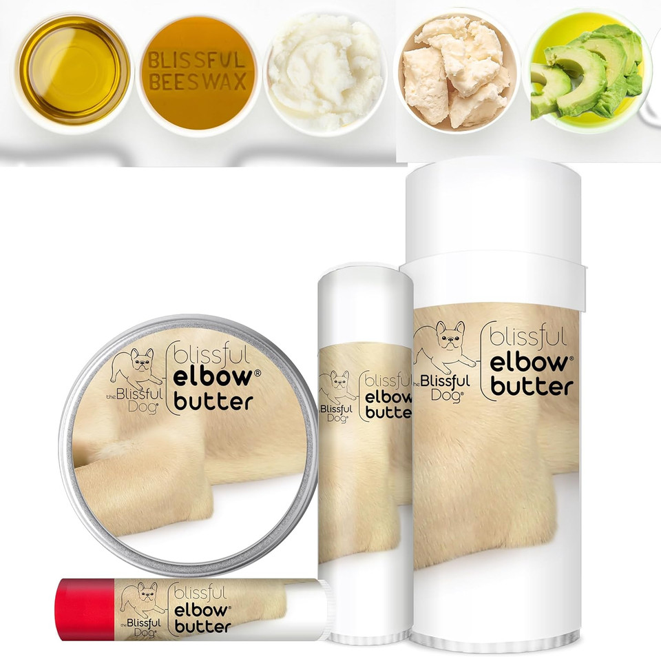 The Blissful Dog Elbow Butter Moisturizes Your Dog'S Elbow Calluses - Dog Balm, 1-Ounce