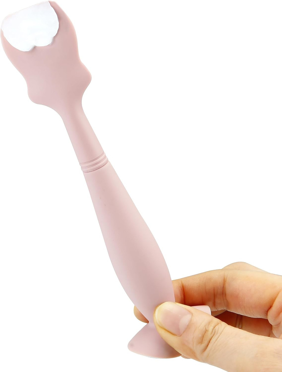 Pandaear 3 Pack Baby Diaper Cream Brush, Soft Silicone Diaper Cream Applicator Baby Butt Paste Spatula Brushes For Babies Infants Newborn (Grey,Green,Pink)