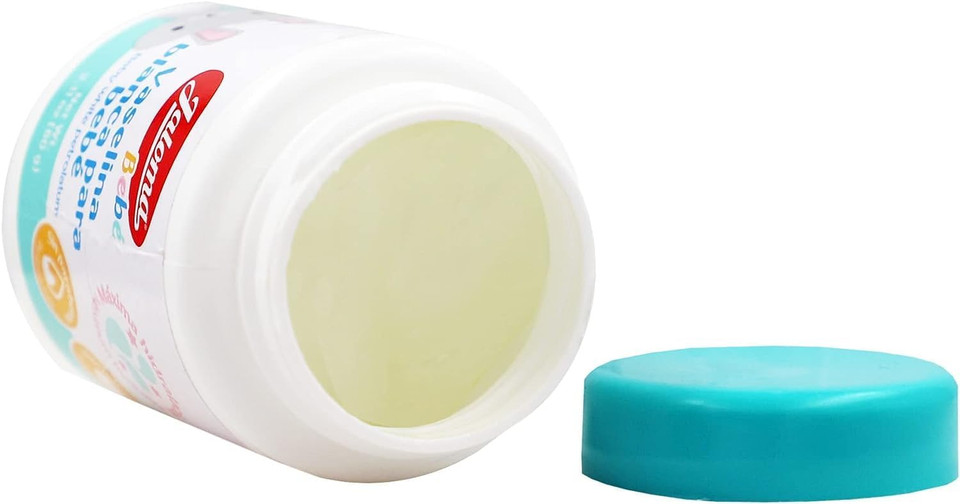 Jaloma Baby White Petrolatum, Prevents Diaper Rash, Softens Baby Skin, 3-Pack Of 2.11 Oz, 3 Jars