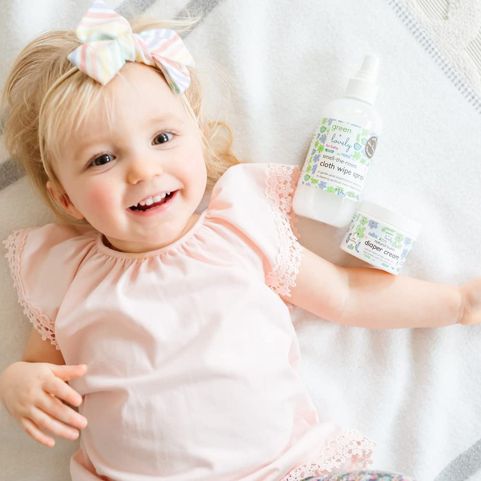Natural Bums Diaper Rash Cream {Chemical Free}, Made With Organic Shea Butter & Coconut. Calming Lavender Chamomile. Non-Nano. High Grade