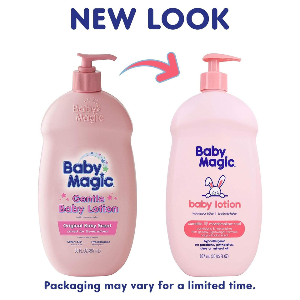Baby Magic Original Baby Lotion, 30 Oz. (Pack Of 4)