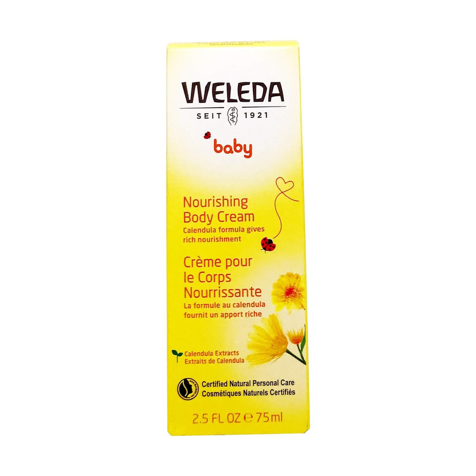 Weleda Calendula Baby Body Cream, 2.5 Fz