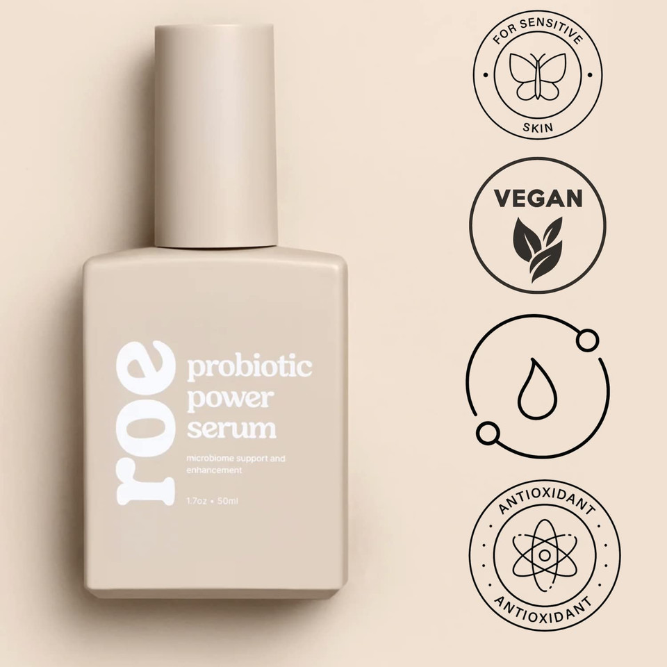 Roe Wellness- Baby Serum Skincare Probiotic Protection | Hydrating, Soothing, Clean Ingredients & Safe For All Skin Babies, Infants, Toddlers & Kids (Power Serum)