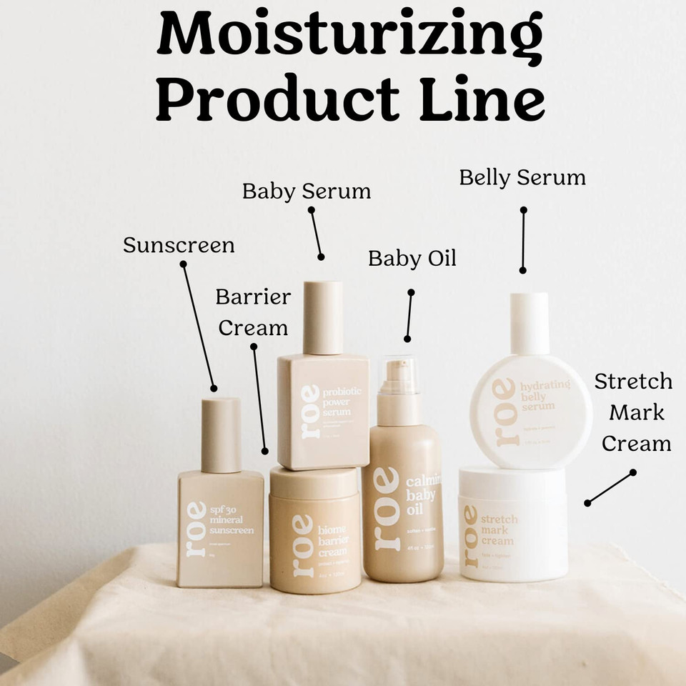 Roe Wellness- Baby Serum Skincare Probiotic Protection | Hydrating, Soothing, Clean Ingredients & Safe For All Skin Babies, Infants, Toddlers & Kids (Power Serum)