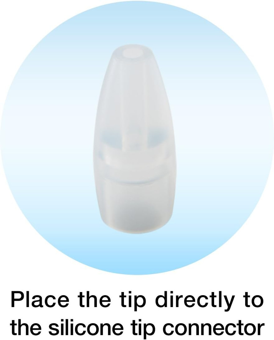 Silicone Tips (2Pcs) For Babysmile Nasal Aspirator S-504, S-303, S-503, S-502