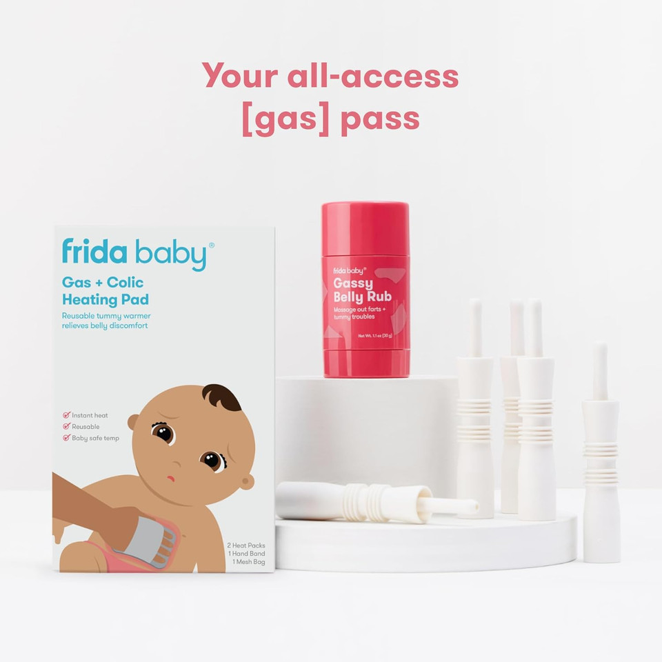 Frida Baby Windi Gas Passer | Baby Gas Relief And Colic Baby Relief, Baby Constipation Relief | 10 Count (Pack Of 2)