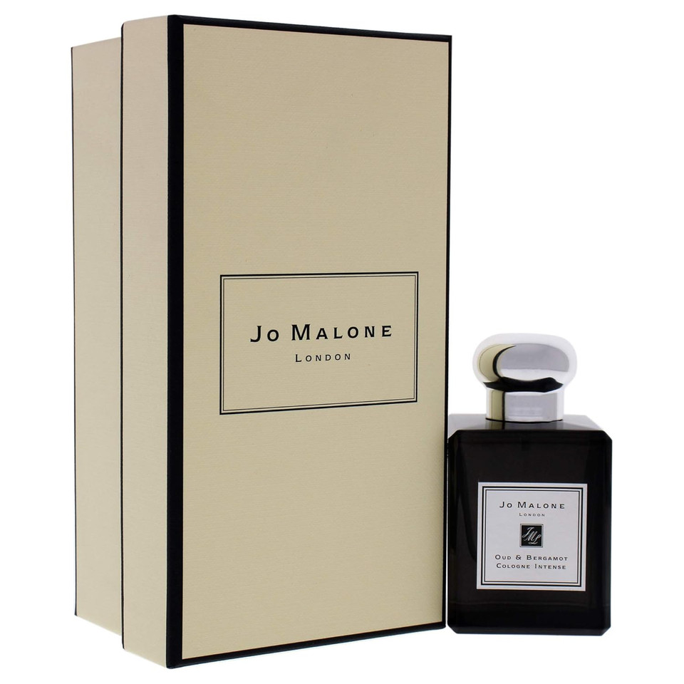 Jo Malone Oud And Bergamot Intense For Unisex, 1.7 Ounce, Black