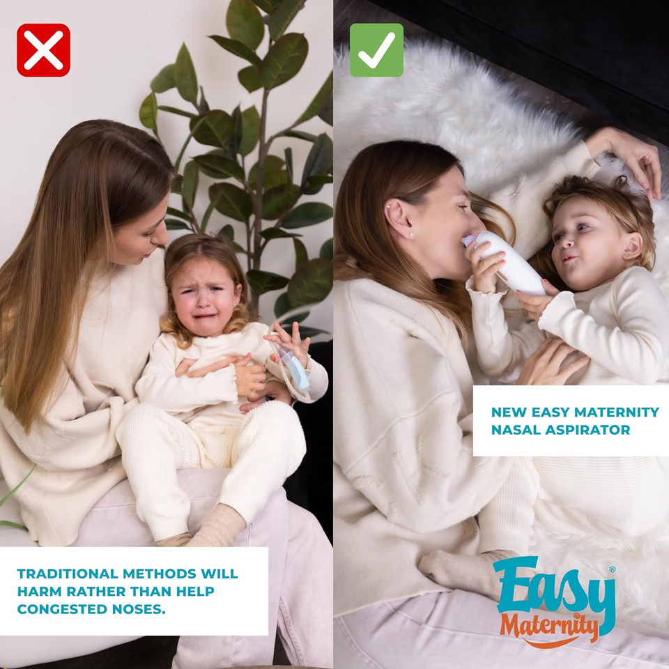 Baby Nasal Aspirator With Soothing Music For Newborns, Babies And Toddlers,Soft Silicone Tips, Calming Night Light