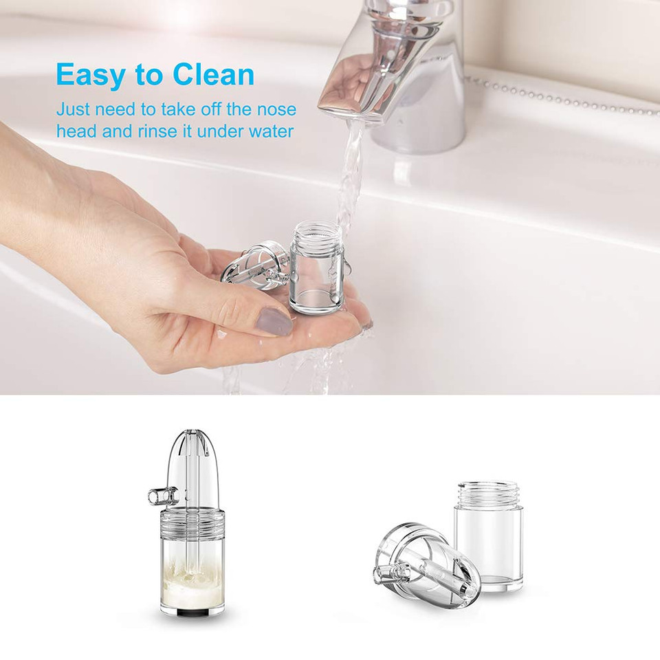 Baby Nasal Aspirator With Powerful Hand Pump & Non-Invasive Nose Tip | Quiet & Comfortable Nose Suction For Baby