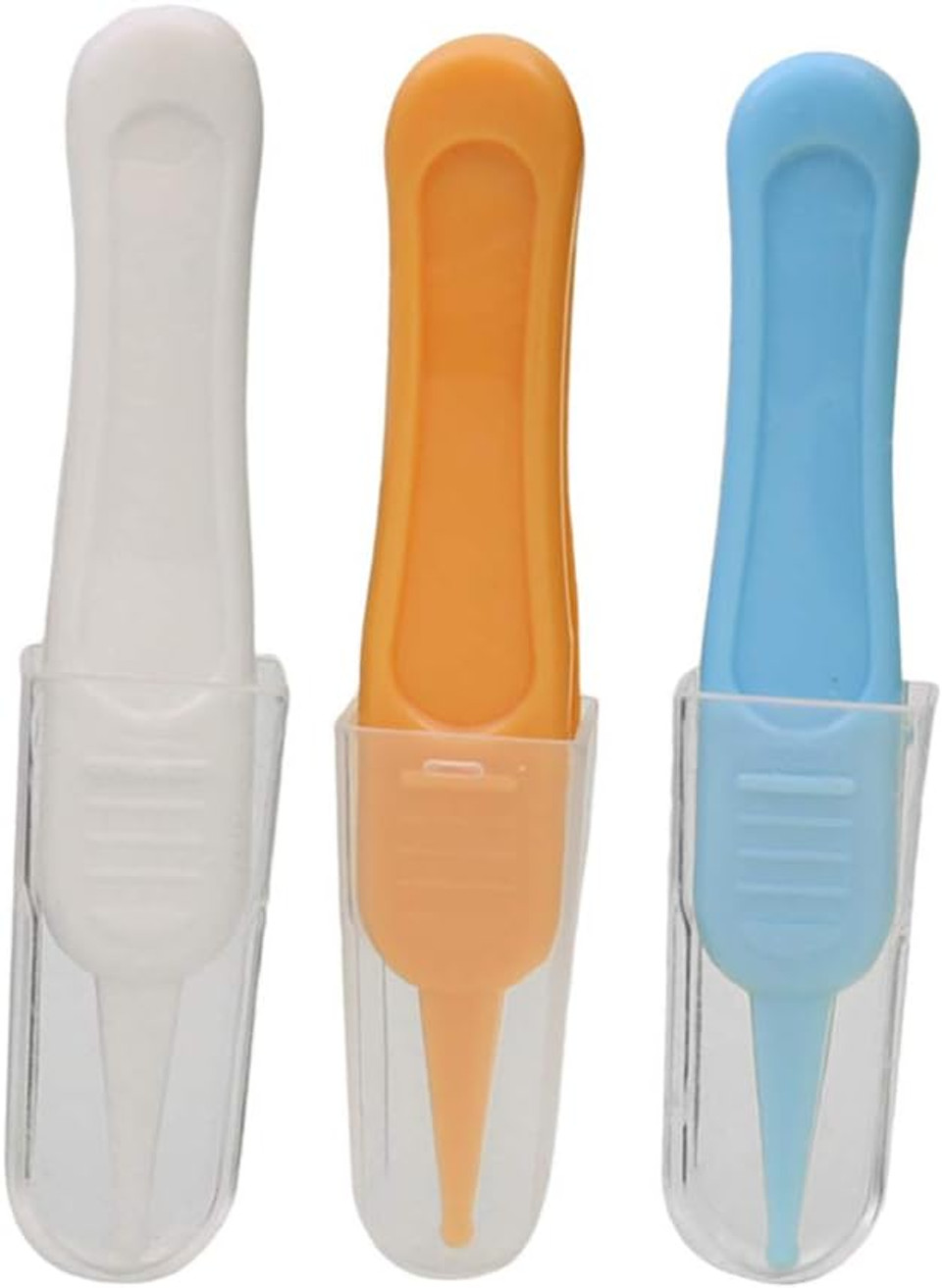 Milisten 3Pcs Baby Dig Clips Infants Safety Tools Baby For Nostrils Nose Picker Tool Baby Cleaning Clip Baby Tweezer Dedicated Cleaner Scavengers