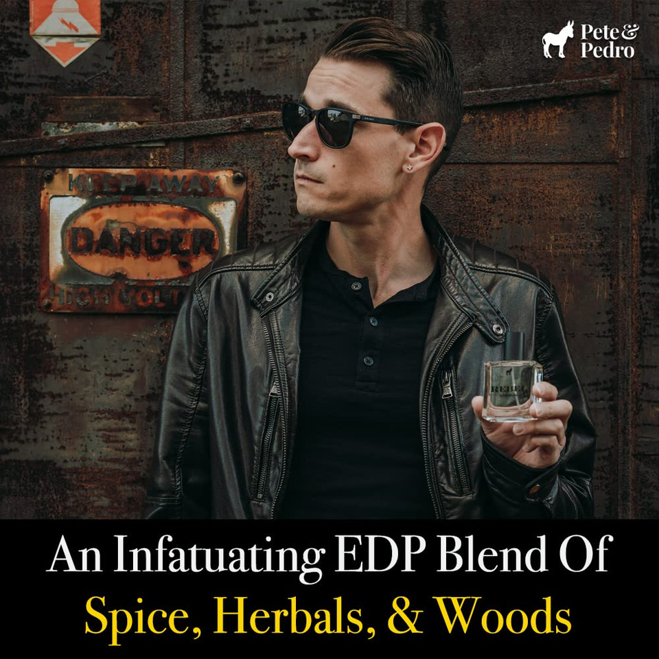 Pete & Pedro Complete Full Size Fragrance Set - Rebel, Hero, Villain, Legend Men'S Edp Eau De Parfum Cologne | As Seen On Shark Tank, 4 Bottles 1.7 Oz Each