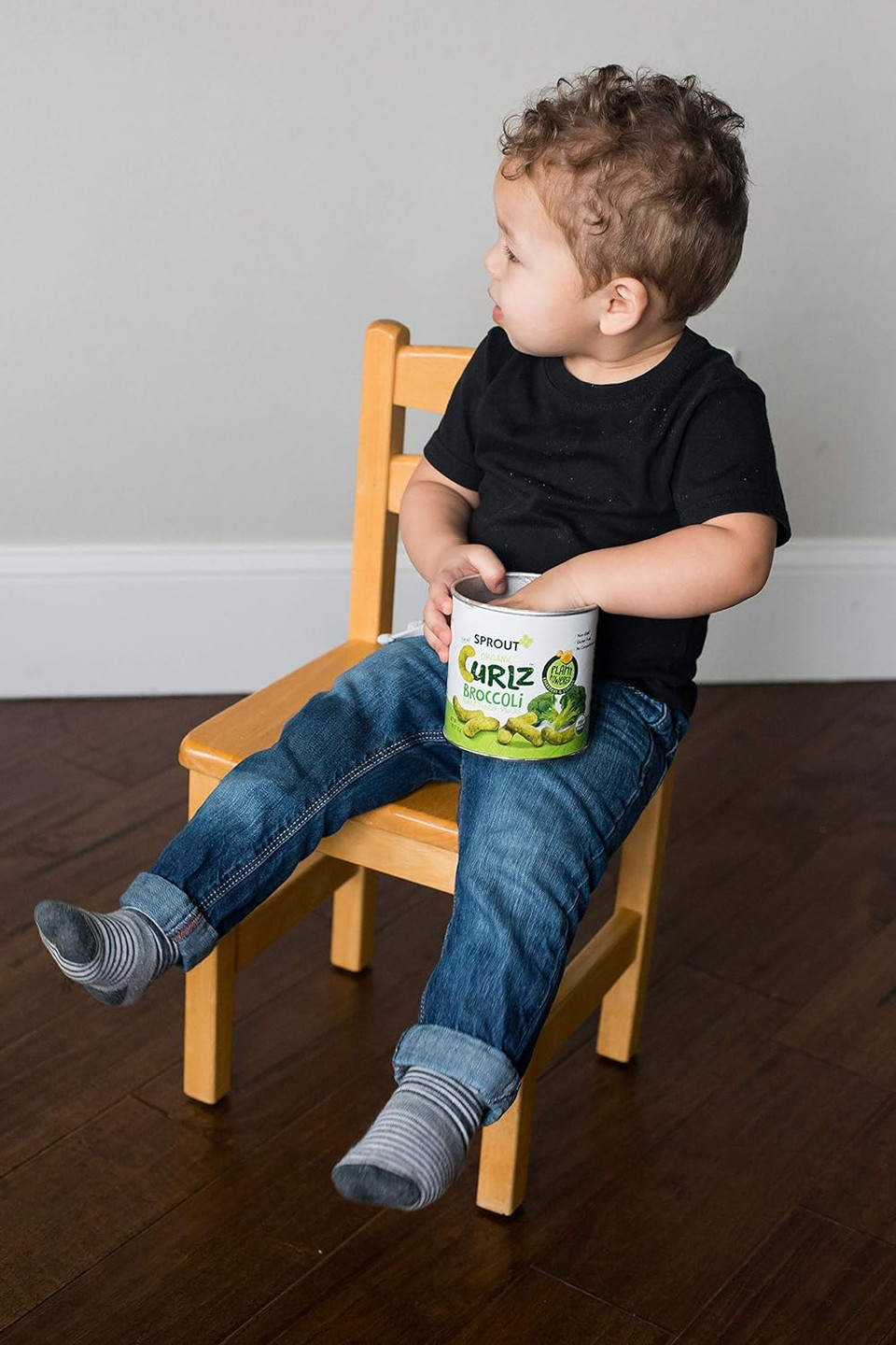 Sprout Organic Curlz Toddler Snacks, Broccoli, 1.48 Oz