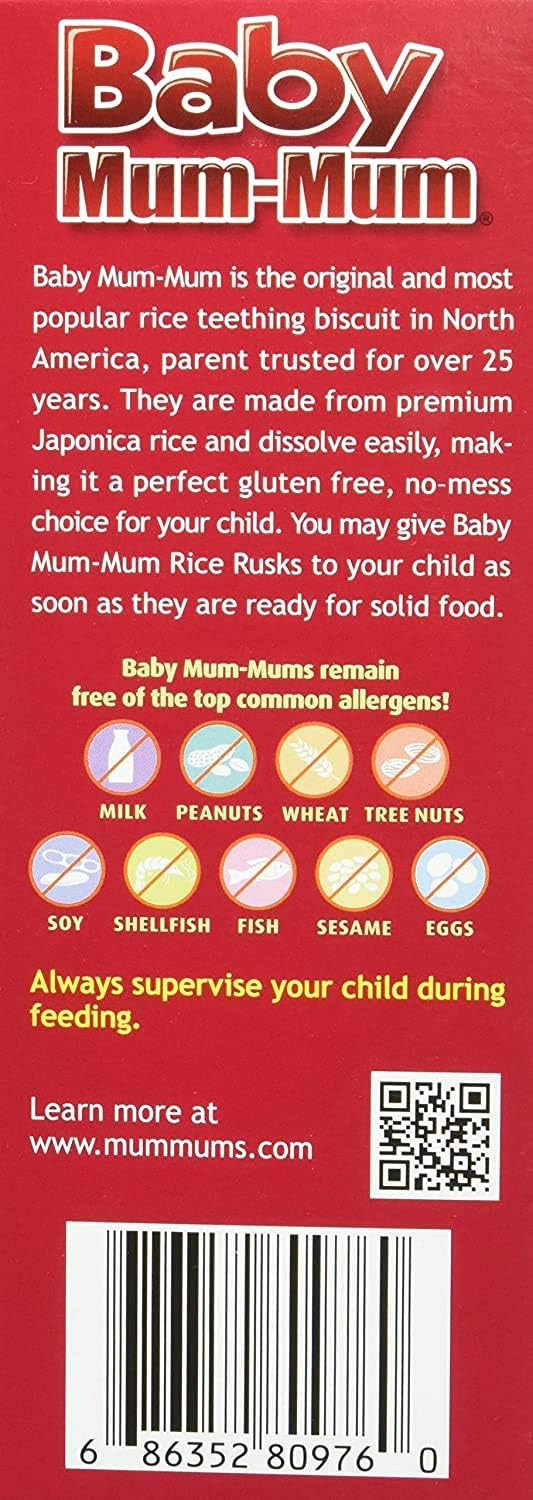 Baby Mum Mum Apple 1.76 Ounces (Case Of 6)