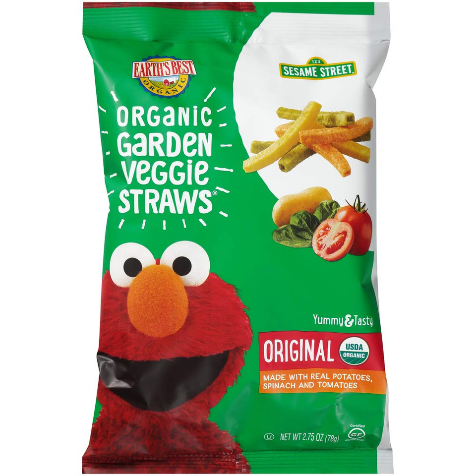 Earth'S Best, Garden Veggie Straws, Organic, 2.75 Oz