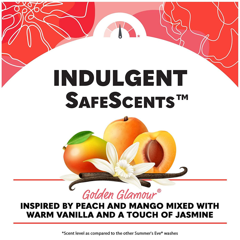 Summer'S Eve Freshening Spray, Golden Glamour, 2 Oz (Pack Of 4)