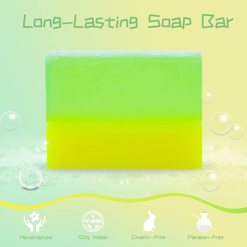 Yoni Soap Bars Yoni Wash & Yoni Oil Set Of 4, 2 * 5.29Oz Handmade Vaginal Soap Feminine Wash, 2 * 30Ml All Natural Feminine Oil, Ph Balance For Women Remove Odor Vaginal Deodorants, Honeydew