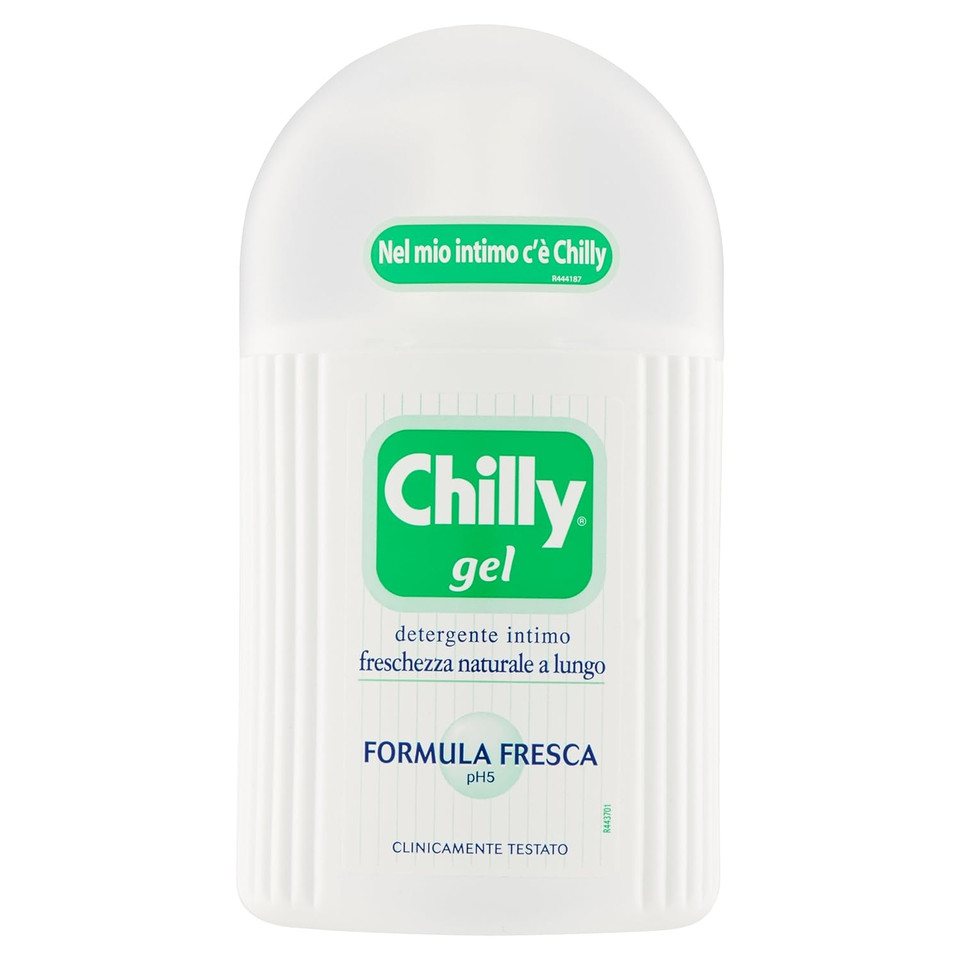 Chilly:"Formula Fresca" ("Fresh Formula") Gel Intimate Cleanser 6.76 Fluid Ounce (200Ml) Package (Pack Of 3) [ Italian Import ]