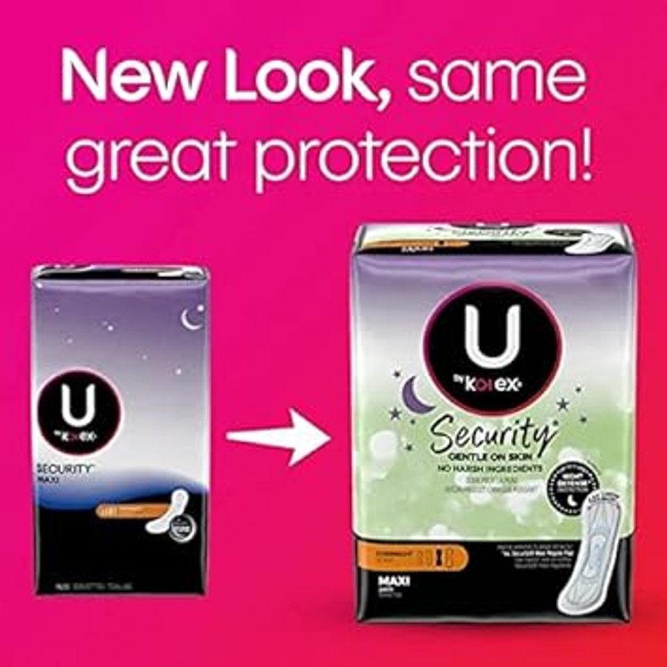 Kotex Overnight Security Pads 40 Count Kotex Overnight Security Pads 40 Count