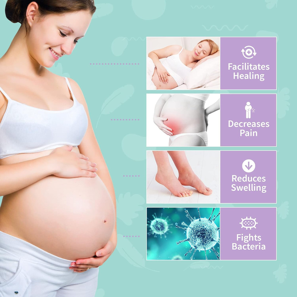 Mama & Wish Witch Hazel Pad Liners For Postpartum Care (2-Pack)