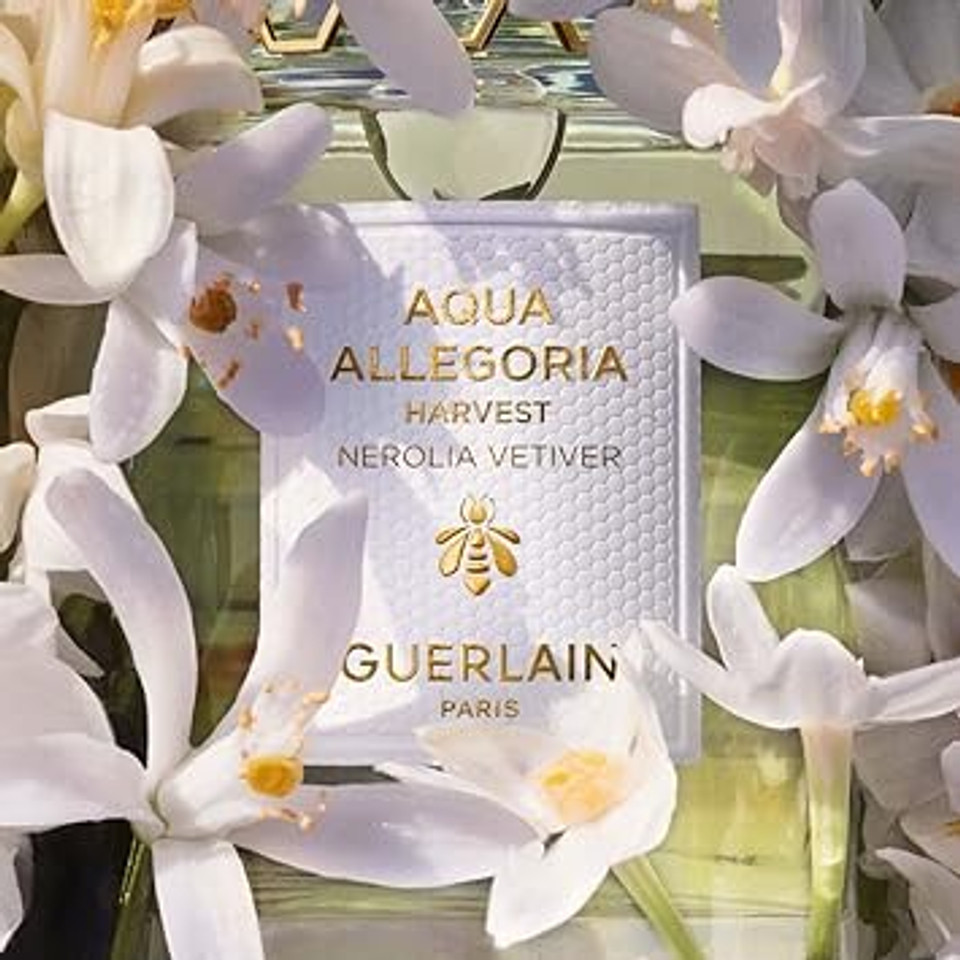 GUERLAIN Aqua Allegoria Harvest Nerolia Vetiver Eau De Toilette Spray, 4.2 Ounce (Unisex)