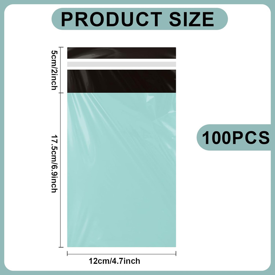 100Pcs Sanitary Napkin Disposal Bags, Green Tampon Disposal Bags Great Self-Sealing Feminine Hygiene Disposal Bags Perfect Size Opaque Period Disposal Bags For Tampons Pads Privacy Protection