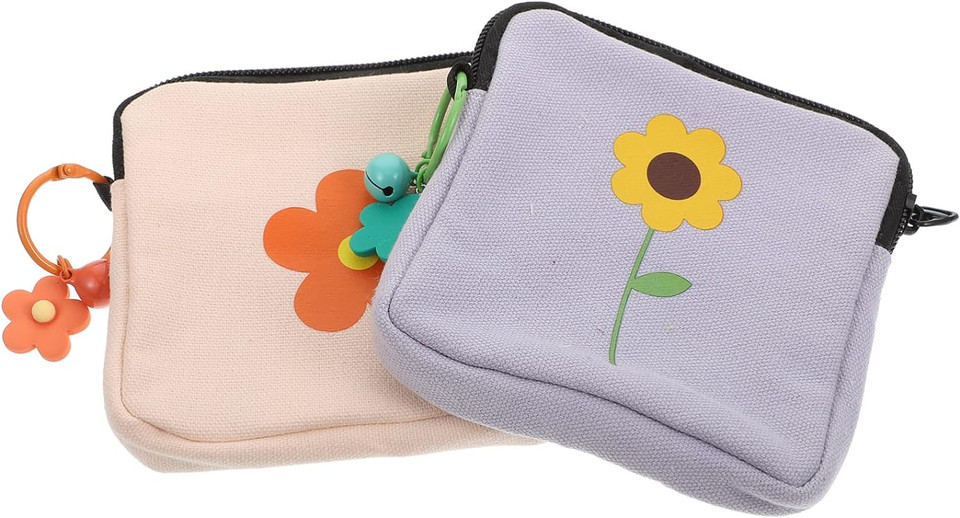 Healifty Napkin Storage Bag Period Bags For Teen Girls Women Ladies Period Pouch With Zipper For Napkins 2 Pack Healifty Napkin Storage Bag Period Bags For Teen Girls Women Ladies Period Pouch With Zipper For Napkins 2 Pack