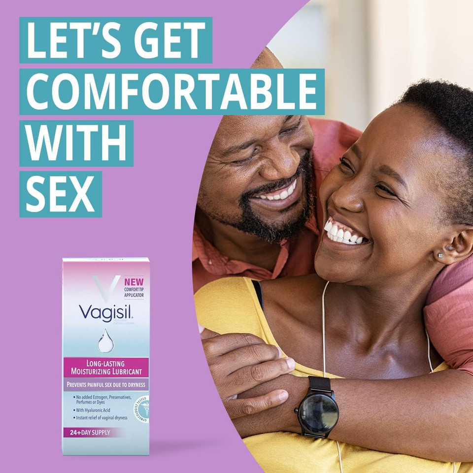 Vagisil Prohydrate Internal Vaginal Moisturizer, Gel & Lubricant For Women, Gynecologist Tested, 8 Count, Pack Of 1 (8 Total Applicators)