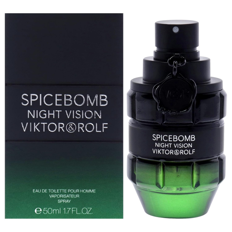 Viktor And Rolf Spicebomb Night Vision Edt Spray Men 1.7 Oz