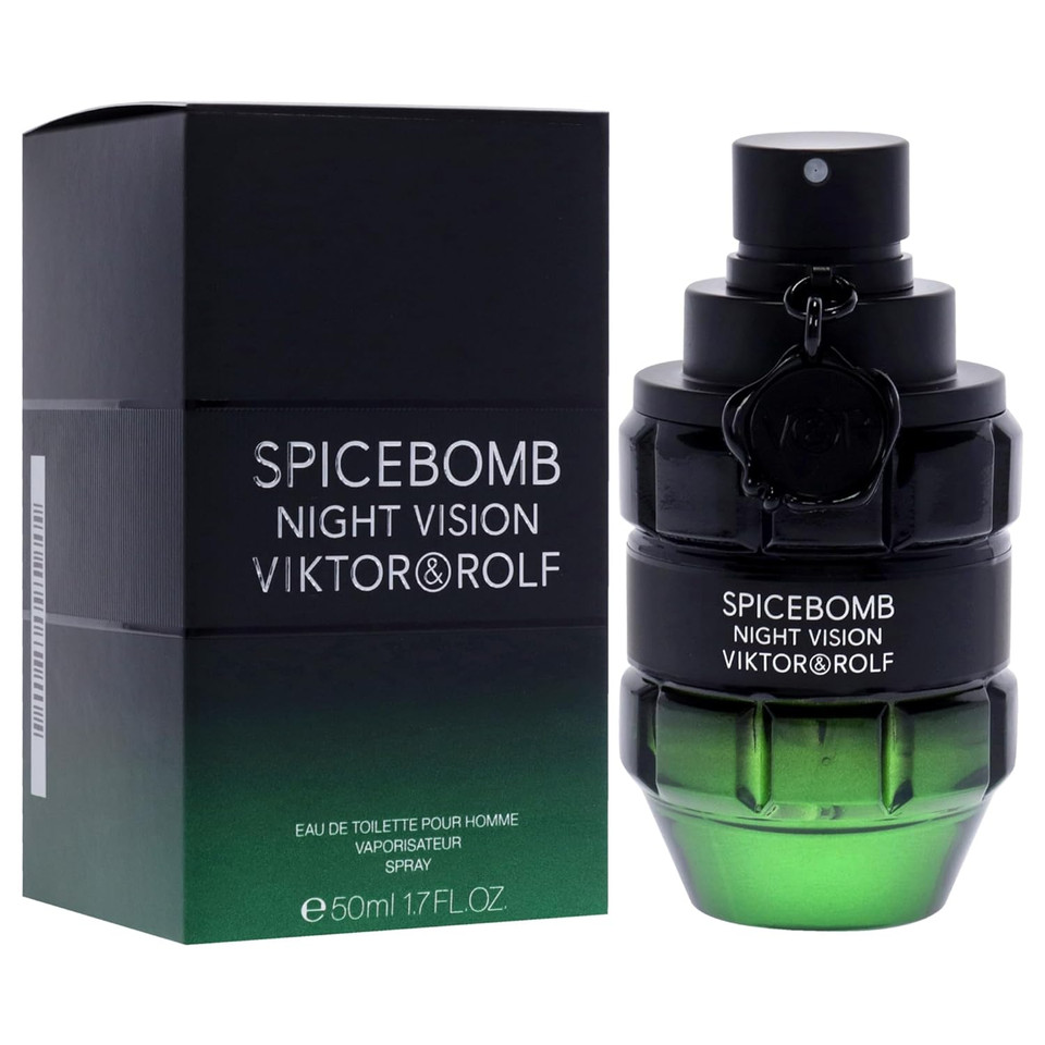 Viktor And Rolf Spicebomb Night Vision Edt Spray Men 1.7 Oz