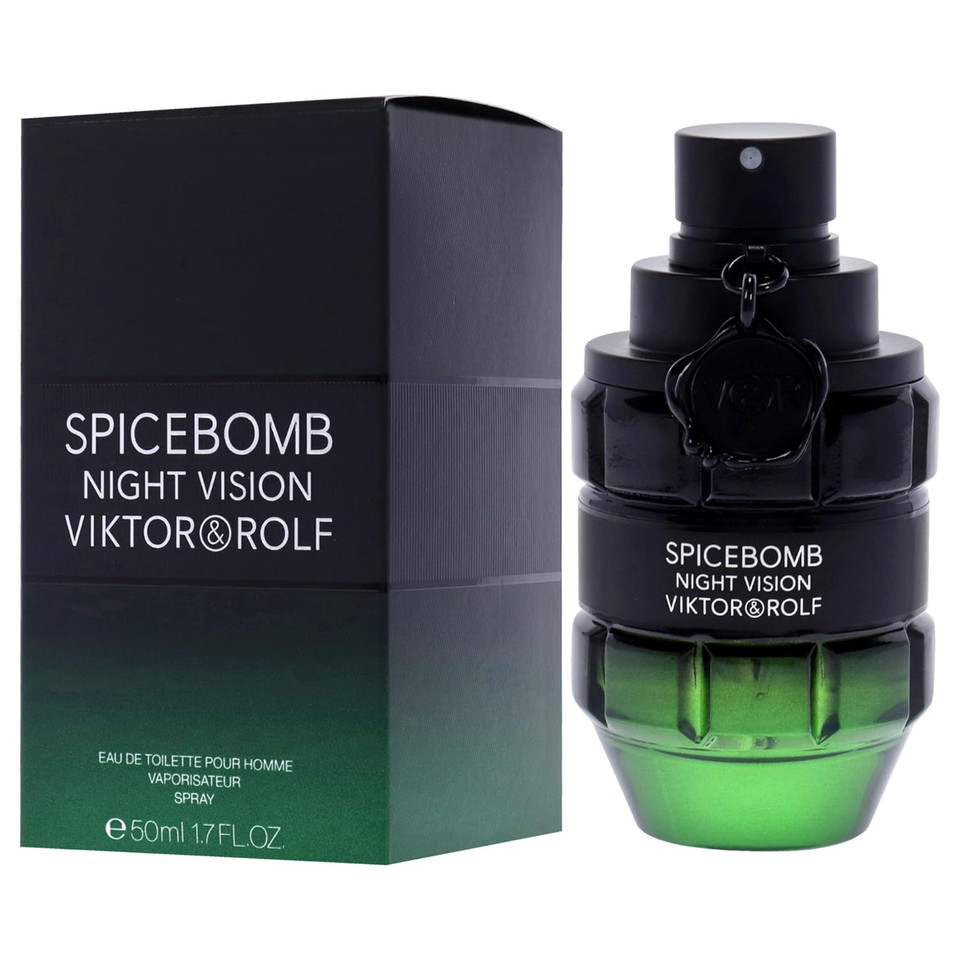 Viktor And Rolf Spicebomb Night Vision Edt Spray Men 1.7 Oz