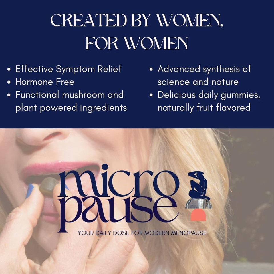 So Mush Support Hormone Free Gummies For Menopause - Supports Energy, Focus, Immunity, Gut Health And More. 10 Functional Mushrooms (30 Servings)
