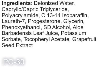 Natural Living Pc-30 Bio-Identical Progesterone Cream 5 Bottles