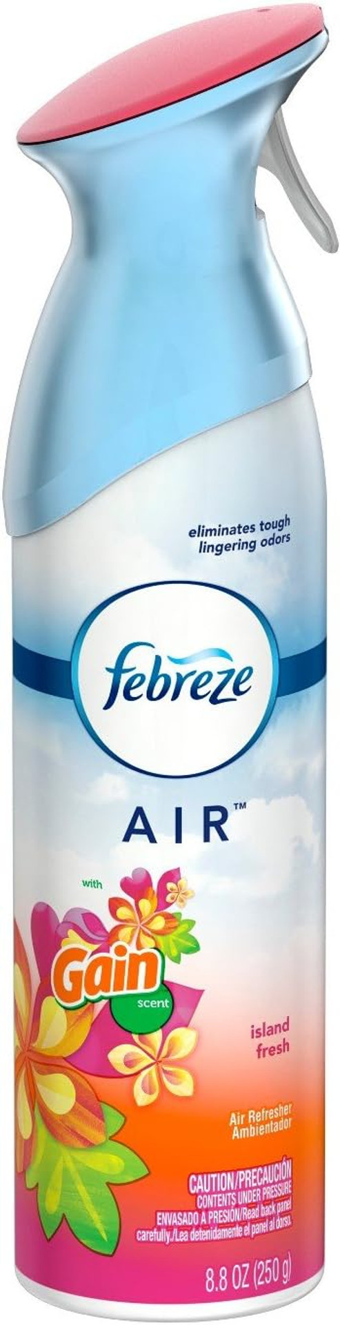 Febreze Air Freshener Spray - Gain Island Fresh - Net Wt. 8.8 Oz (250 G) Per Bottle - Pack Of 2 Bottles