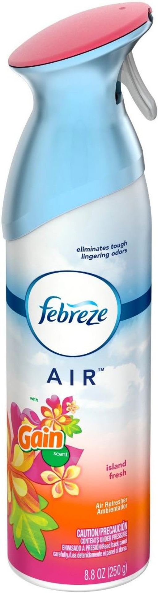 Febreze Air Freshener Spray - Gain Island Fresh - Net Wt. 8.8 Oz (250 G) Per Bottle - Pack Of 2 Bottles